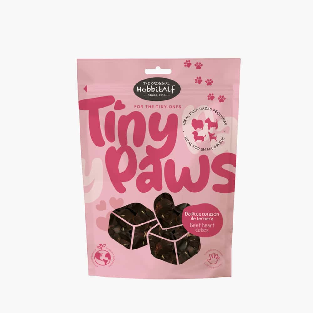 Tiny Paws, bouchées au cœur de bœuf