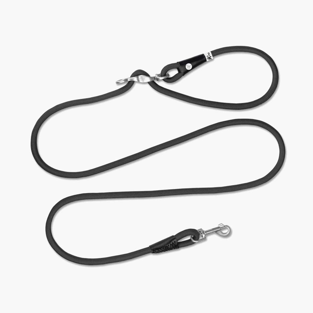 Curli Vario Comfort Leine, schwarz