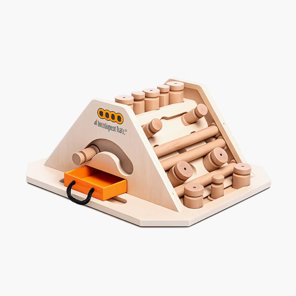 Pyramid Interactive Dog Puzzle