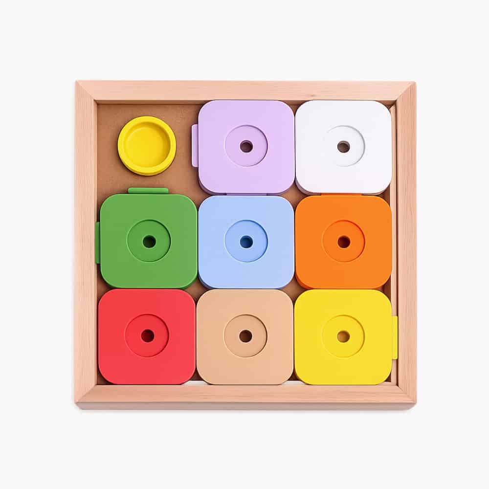 Rainbow Dog Intelligence Puzzle