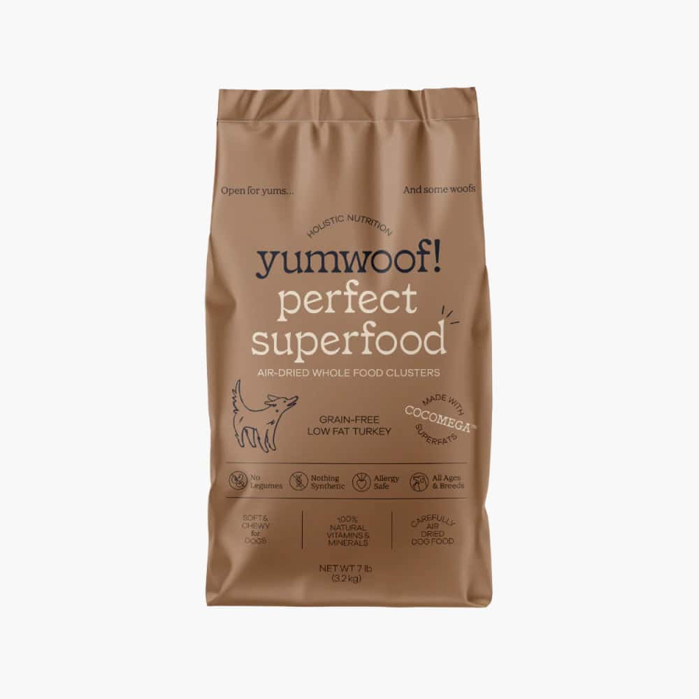 Perfect Superfood, Low Fat Turkey, Air-Dried Dog Food