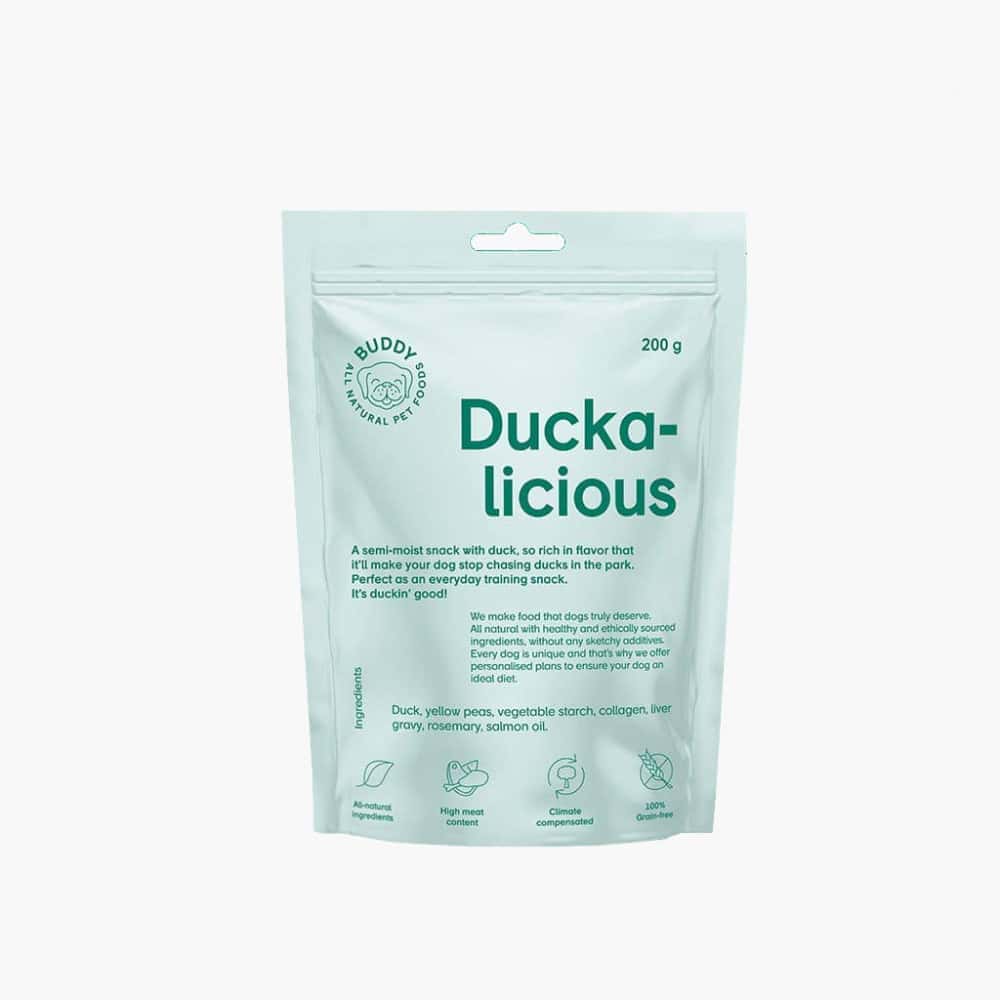 Duckalicious, Semi-Moist Duck Treats with Rosemary