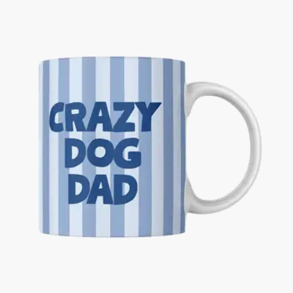 “Crazy Dog Dad” Ceramic Mug