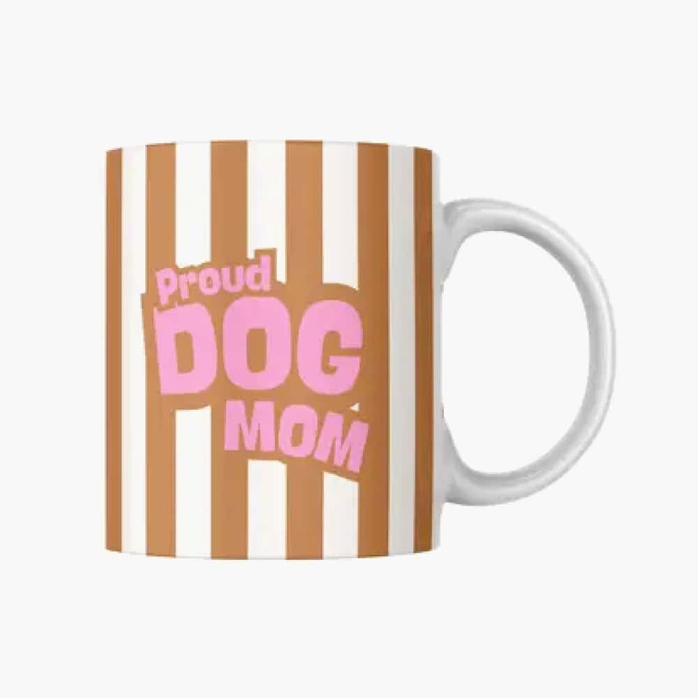 “Proud Dog Mom” Ceramic Mug
