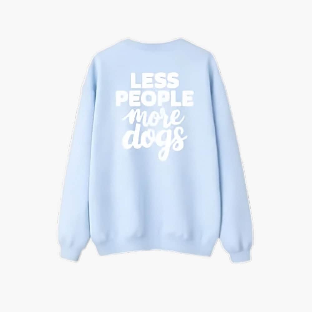 “Less People, More Dogs” Unisex Sweatshirt