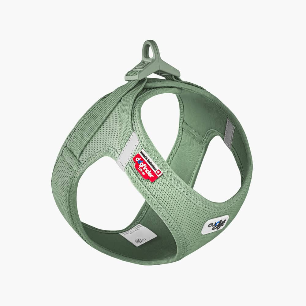 Curli Vest Harness Clasp, olive green