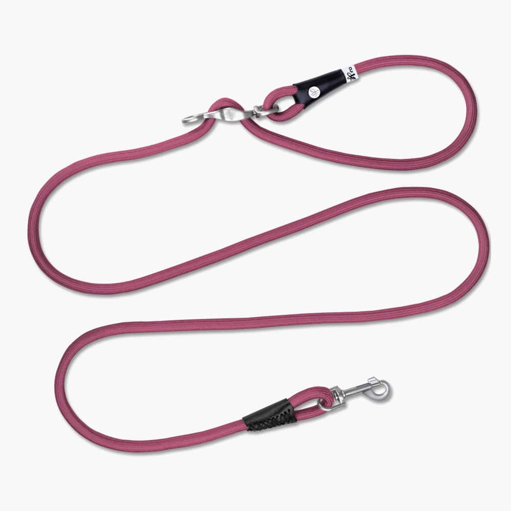 Curli Vario Comfort Leash, ruby