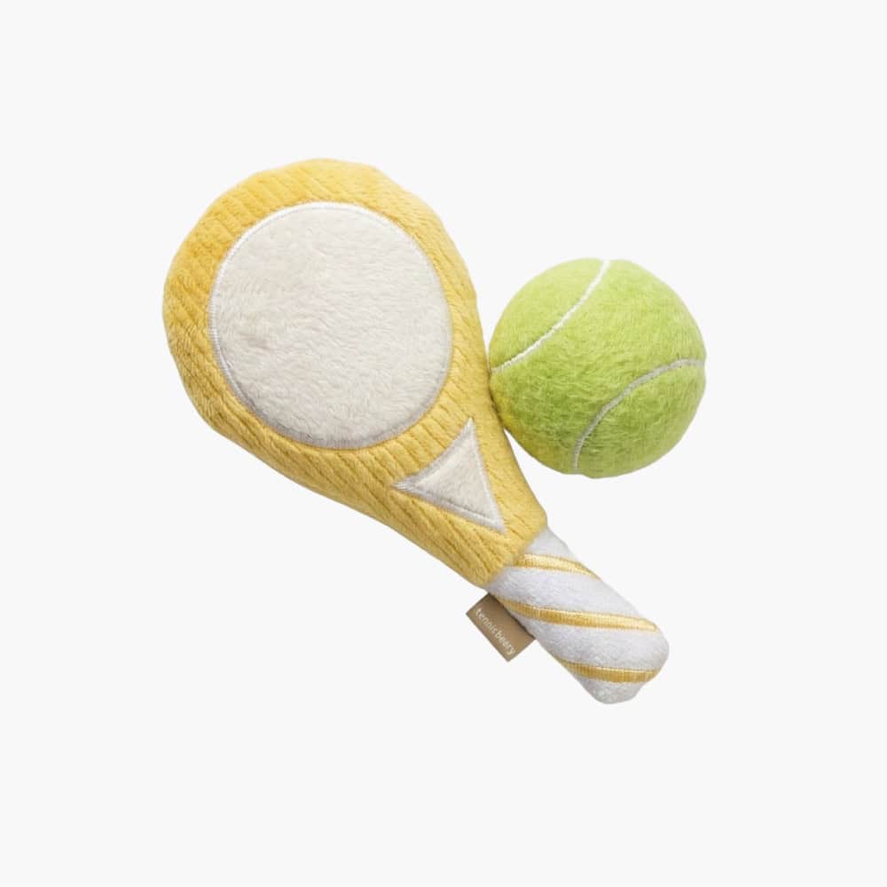 Tennis Pop Enrichment Dog Toy