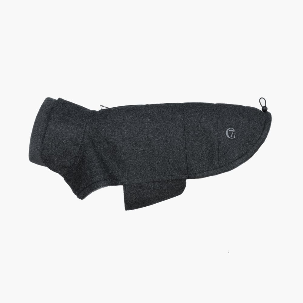 Dog Coat Brooklyn Flannel Anthra